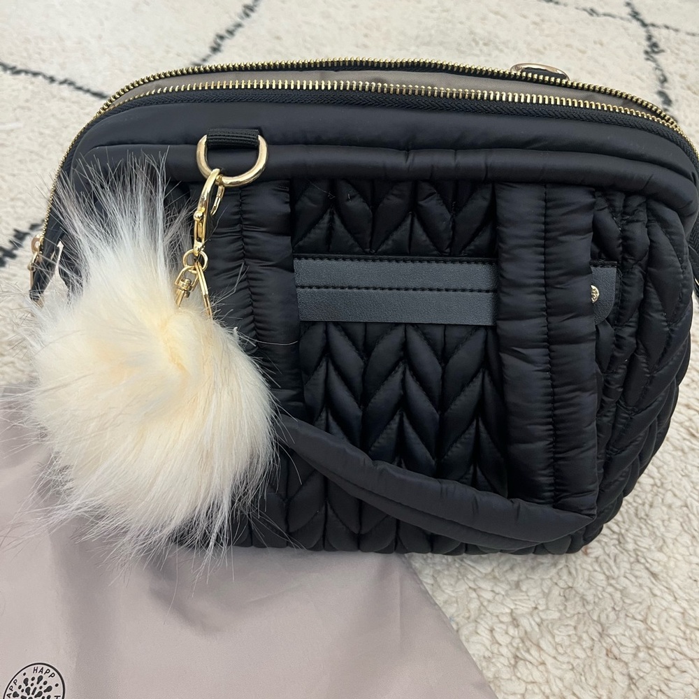 Happ happ/ brand new/ mini diaper bag/ black